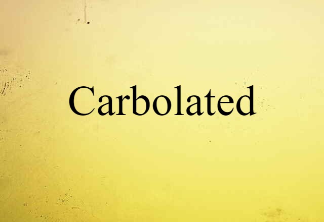 carbolated