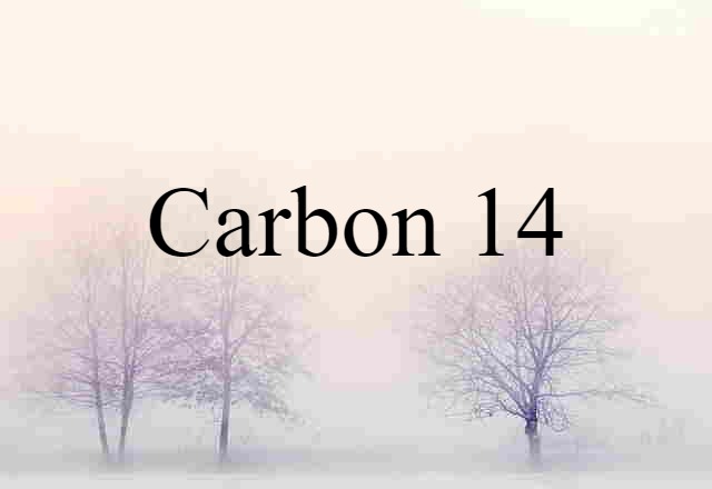 carbon 14