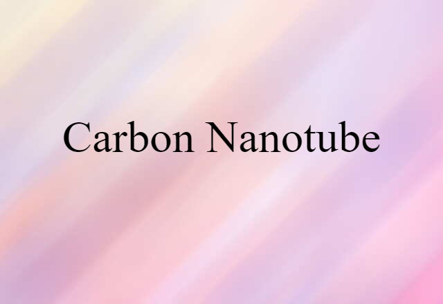 carbon nanotube