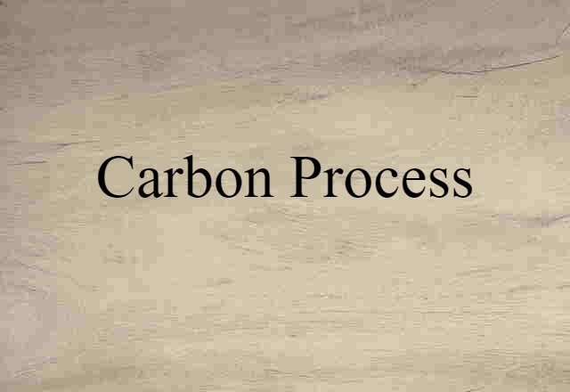 carbon process