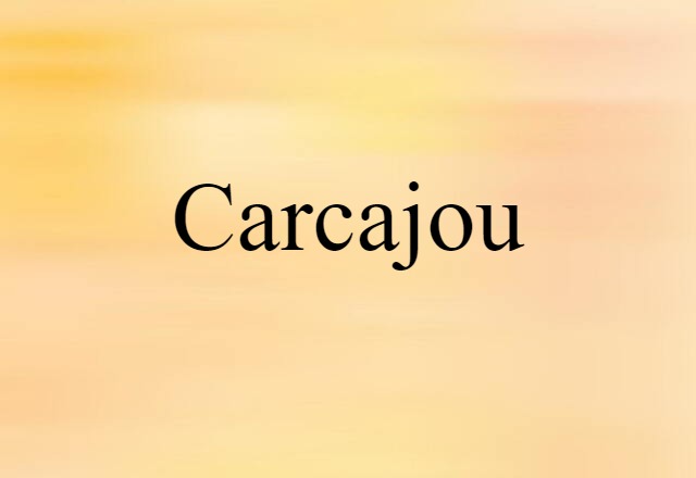 carcajou