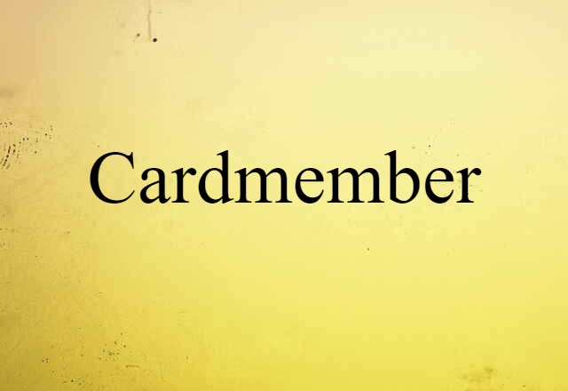 cardmember