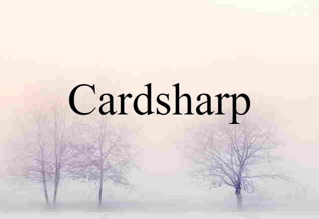 cardsharp