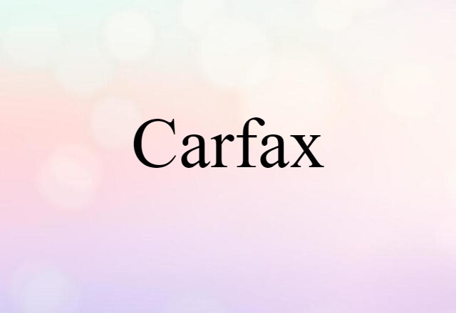 carfax