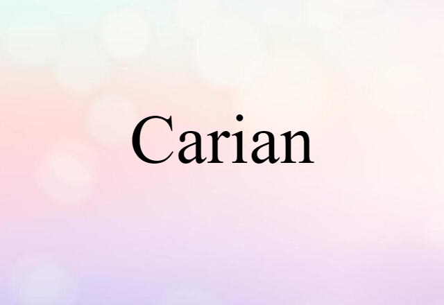 Carian