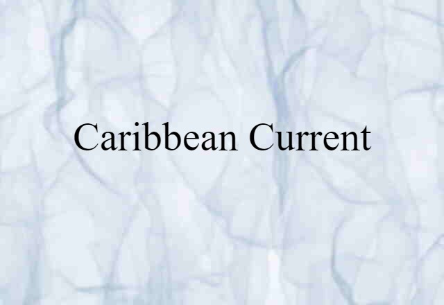 Caribbean Current