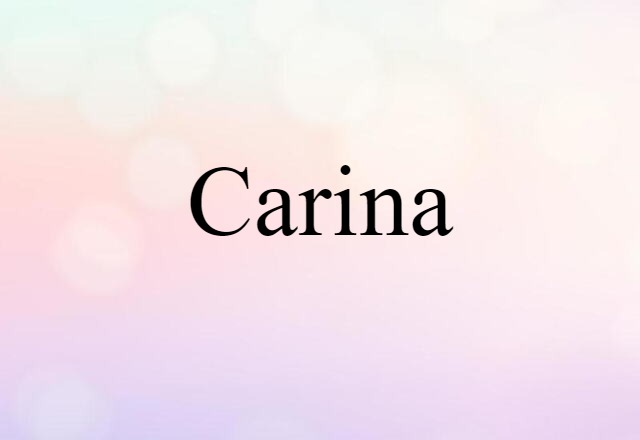 carina