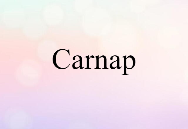 Carnap