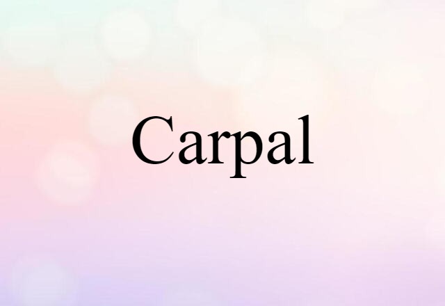 carpal