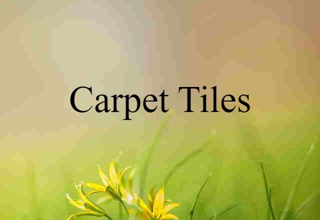 carpet tiles