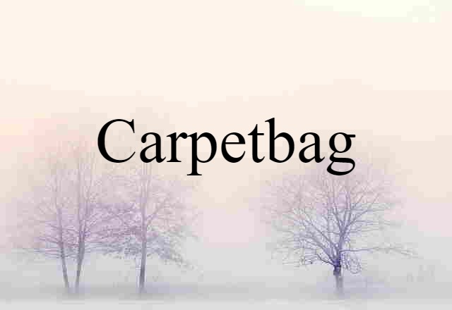 carpetbag