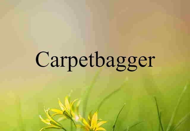 carpetbagger