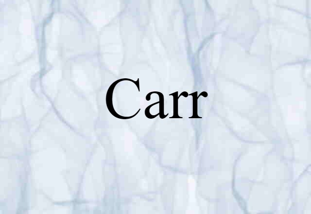 Carr