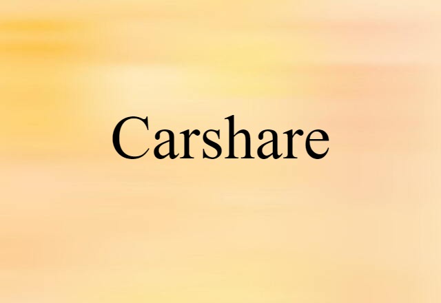 carshare