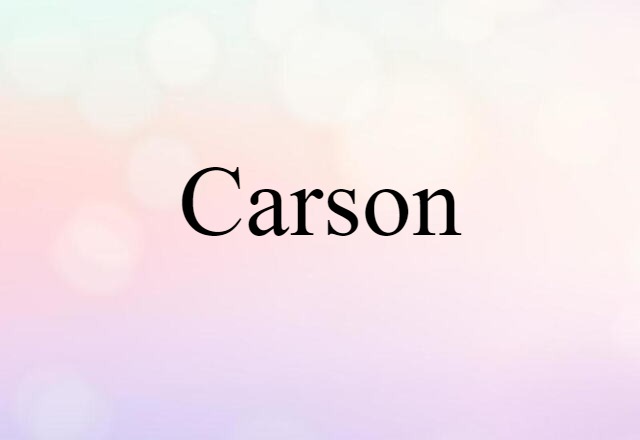 Carson