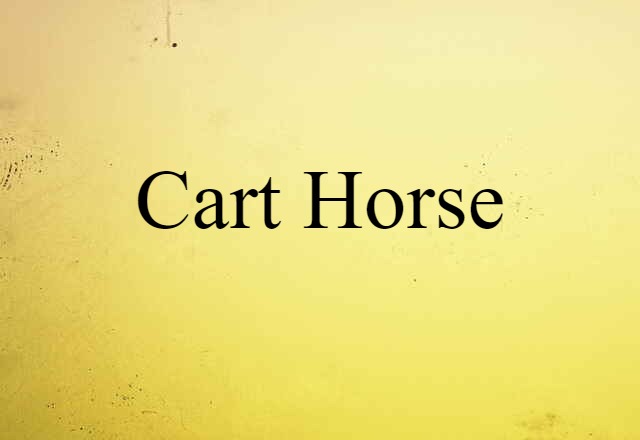 cart horse