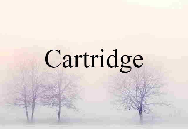 cartridge