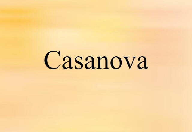 Casanova