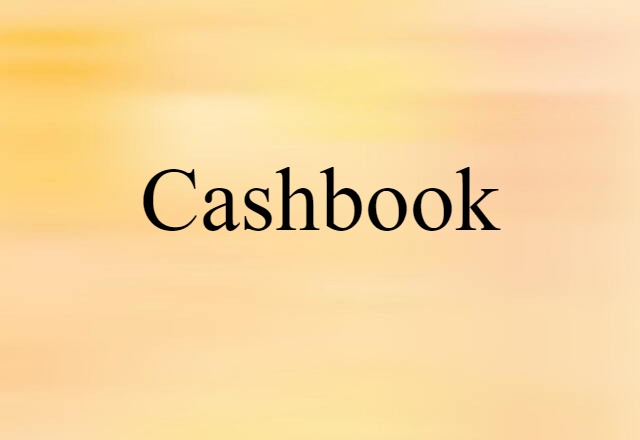 cashbook