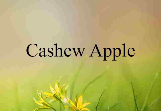 cashew apple