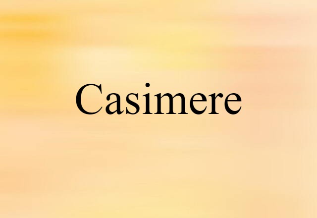 casimere