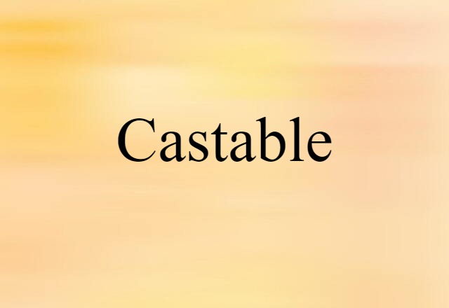 castable