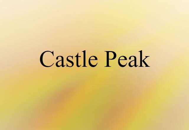 Castle Peak