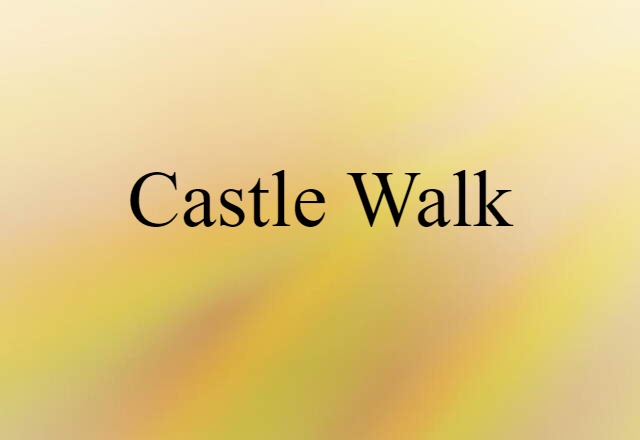 Castle walk