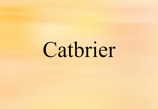 catbrier