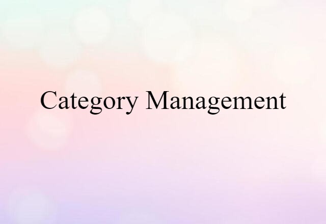 category management