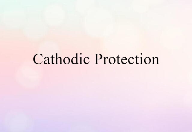 cathodic protection