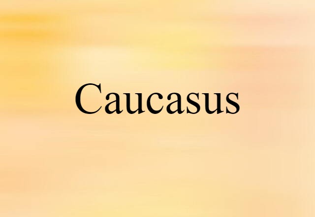 Caucasus