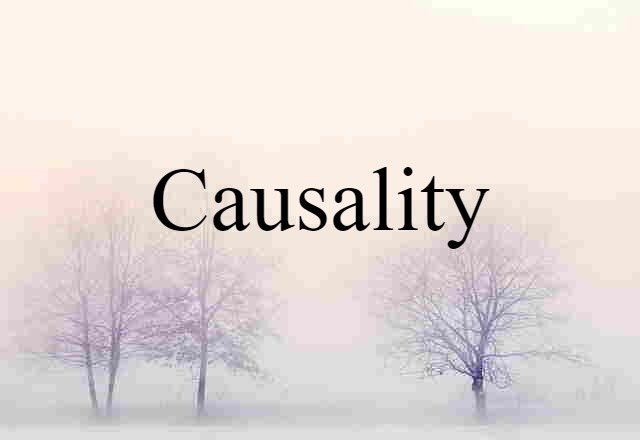 causality