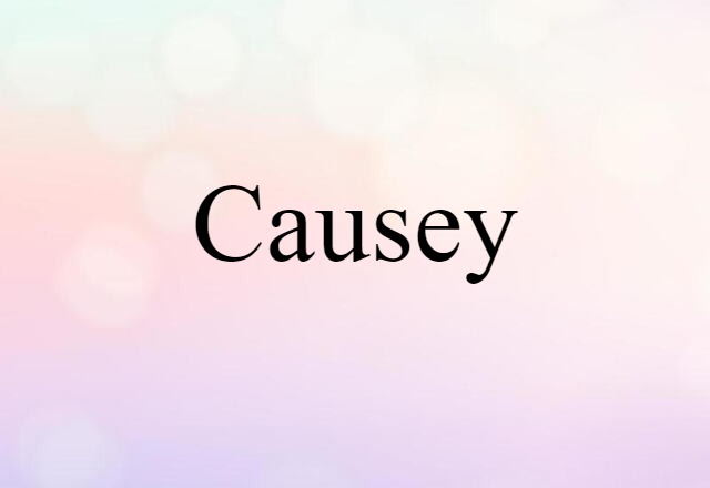 causey