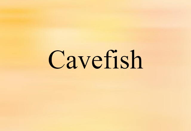 cavefish