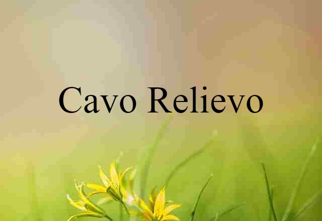 cavo-relievo