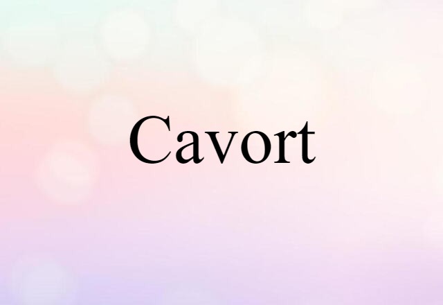 cavort