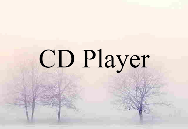 CD player