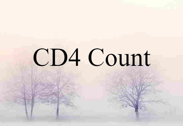 CD4 count