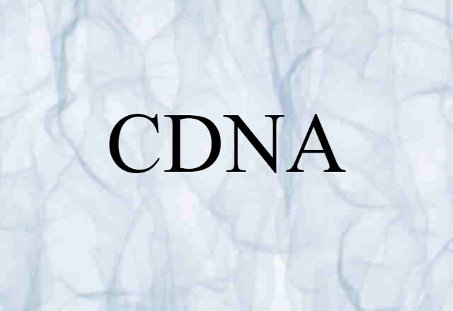 cDNA