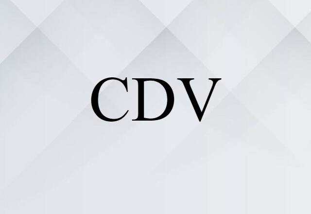 CDV