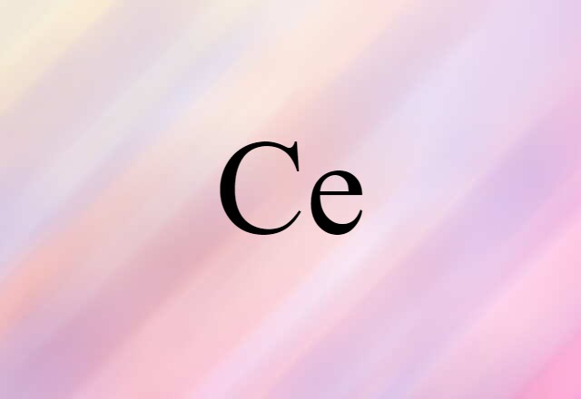 Ce