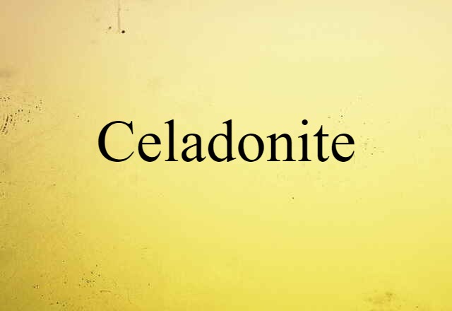 celadonite