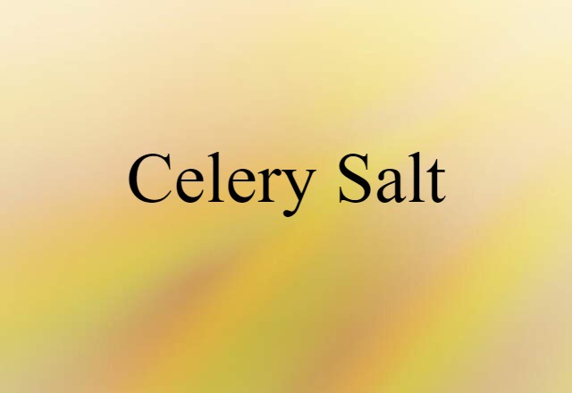 celery salt