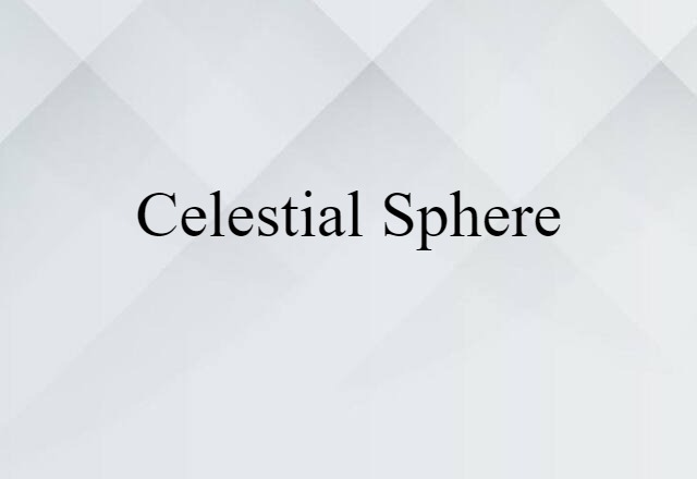 celestial sphere