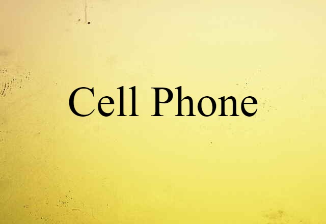 cell phone