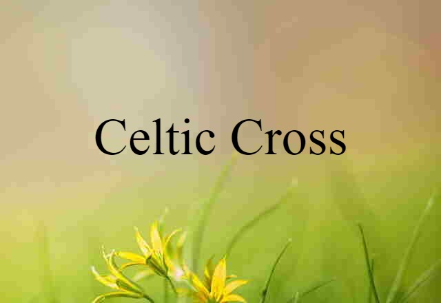 Celtic cross