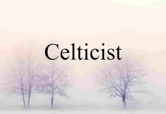 Celticist (noun) Definition, Meaning & Examples