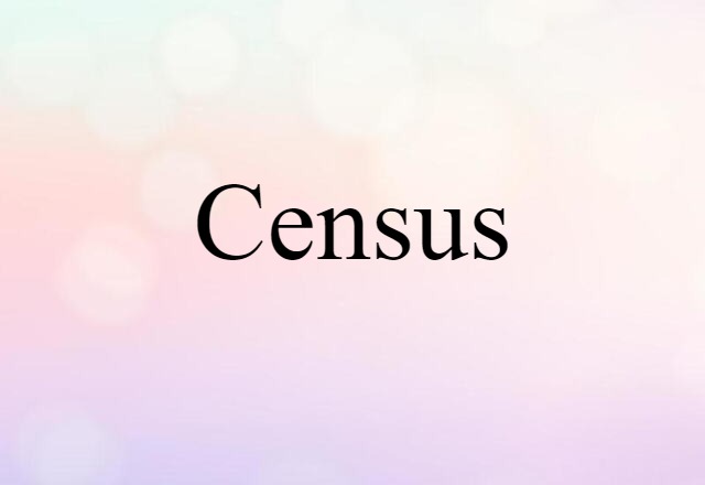 census