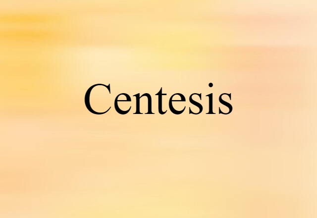 centesis